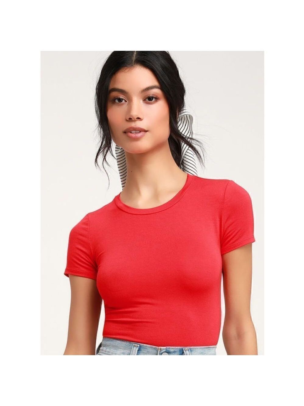 Lulus Red Crop Top